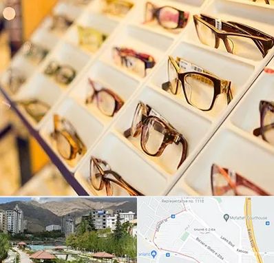 فروشگاه عینک طبی در شهر زیبا