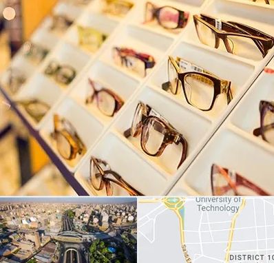 فروشگاه عینک طبی در استاد معین 