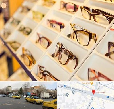 فروشگاه عینک طبی در شهناز تبریز