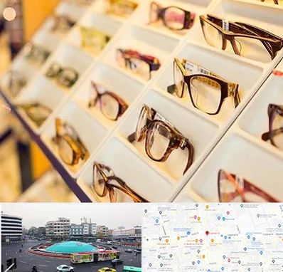 فروشگاه عینک طبی در میدان انقلاب