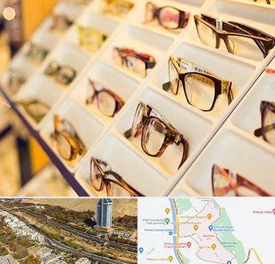 فروشگاه عینک طبی در خیابان نیایش شیراز