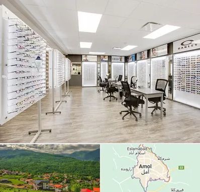 فروشگاه شیشه عینک در آمل