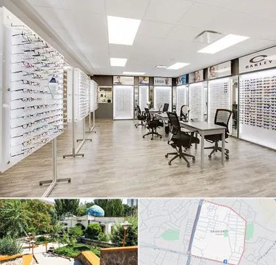 فروشگاه شیشه عینک در باغمیشه تبریز