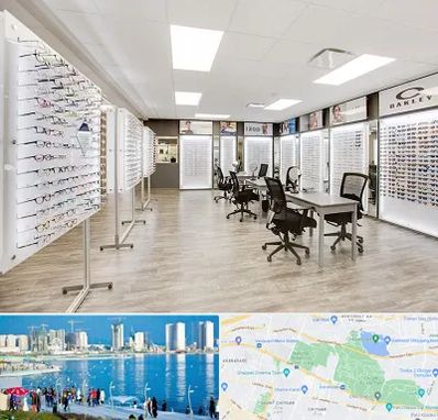 فروشگاه شیشه عینک در چیتگر 