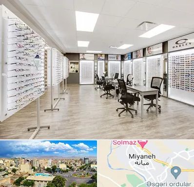 فروشگاه شیشه عینک در میانه