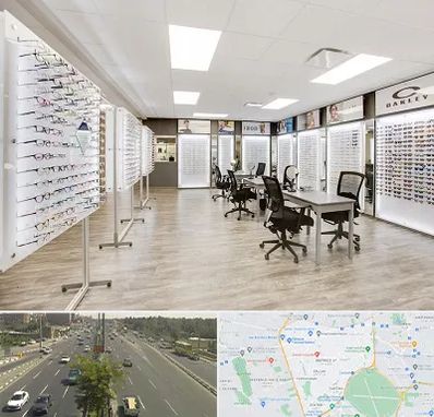 فروشگاه شیشه عینک در منطقه 17 تهران