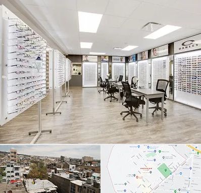 فروشگاه شیشه عینک در شمیران نو