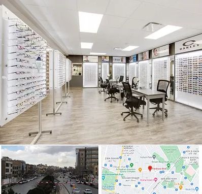 فروشگاه شیشه عینک در بلوار فردوسی مشهد