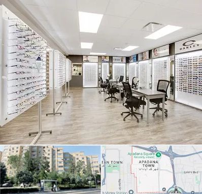 فروشگاه شیشه عینک در آپادانا