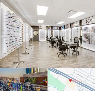 فروشگاه شیشه عینک در لاله پارک تبریز