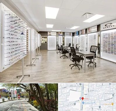 فروشگاه شیشه عینک در خیابان توحید اصفهان