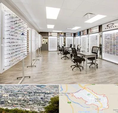 فروشگاه شیشه عینک در یاسوج