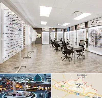 فروشگاه شیشه عینک در زنجان