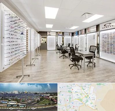 فروشگاه شیشه عینک در منطقه 15 تهران