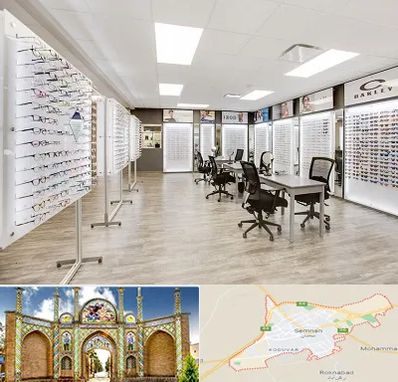 فروشگاه شیشه عینک در سمنان