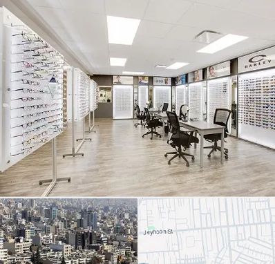 فروشگاه شیشه عینک در جیحون