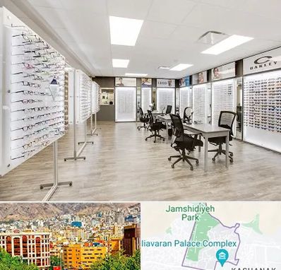 فروشگاه شیشه عینک در نیاوران 
