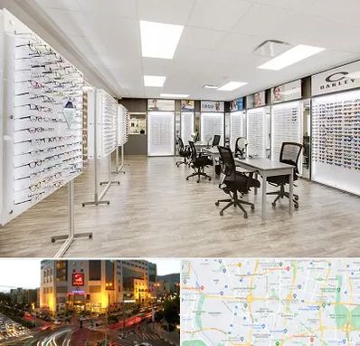 فروشگاه شیشه عینک در جنت آباد تهران 