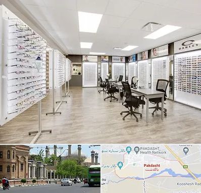 فروشگاه شیشه عینک در پاکدشت