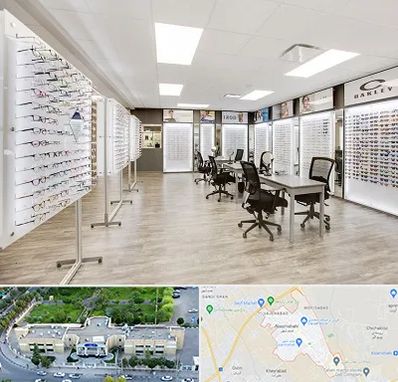 فروشگاه شیشه عینک در نسیم شهر