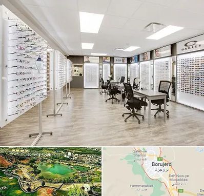 فروشگاه شیشه عینک در بروجرد