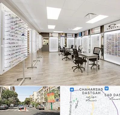 فروشگاه شیشه عینک در چهارصد دستگاه 