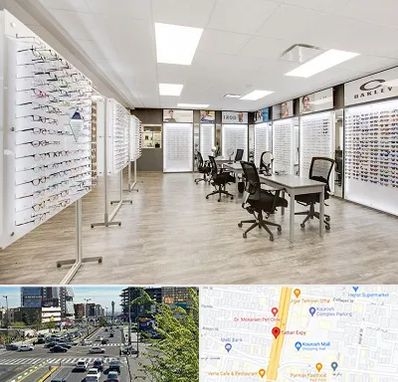 فروشگاه شیشه عینک در ستاری