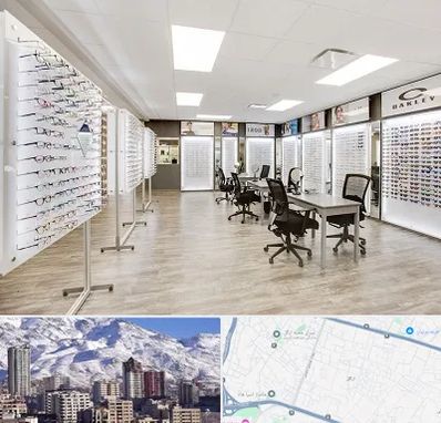 فروشگاه شیشه عینک در ازگل