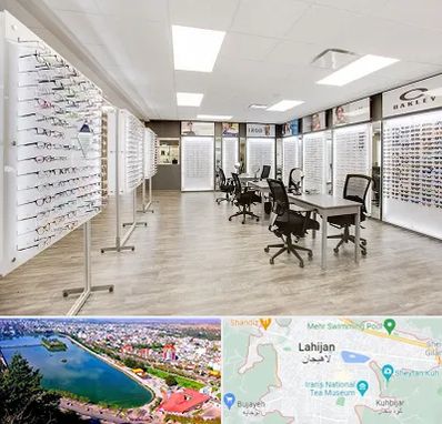 فروشگاه شیشه عینک در لاهیجان