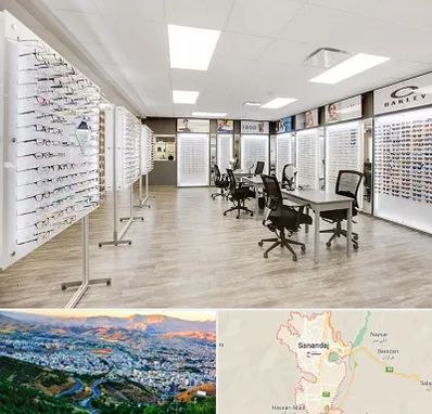 فروشگاه شیشه عینک در سنندج