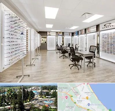 فروشگاه شیشه عینک در رودسر