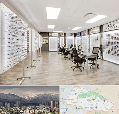 فروشگاه شیشه عینک در منطقه 4 تهران