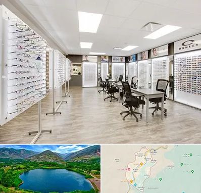 فروشگاه شیشه عینک در رودبار