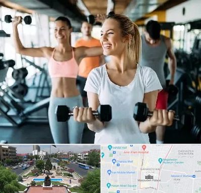 باشگاه بدنسازی بانوان در بهارستان
