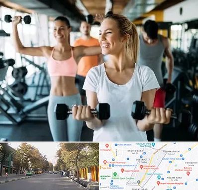 باشگاه بدنسازی بانوان در شریعتی