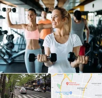 باشگاه بدنسازی بانوان در ظفر