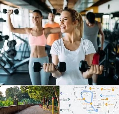 باشگاه بدنسازی بانوان در فلکه گاز رشت