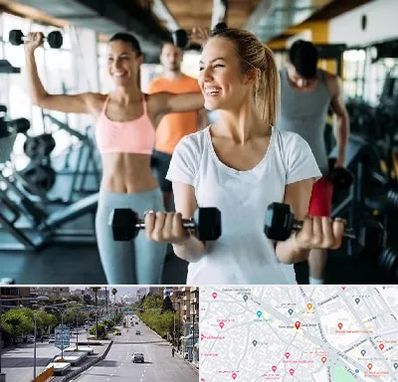 باشگاه بدنسازی بانوان در خیابان زند شیراز