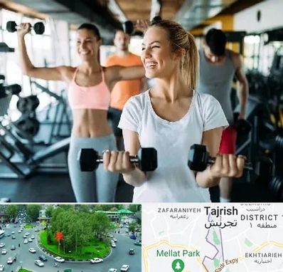 باشگاه بدنسازی بانوان در تجریش