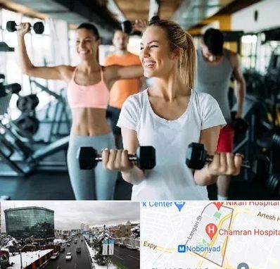 باشگاه بدنسازی بانوان در اقدسیه