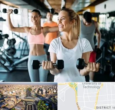 باشگاه بدنسازی بانوان در استاد معین