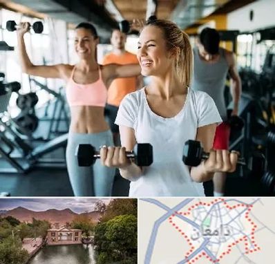 باشگاه بدنسازی بانوان در دامغان