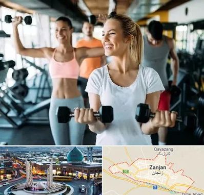 باشگاه بدنسازی بانوان در زنجان