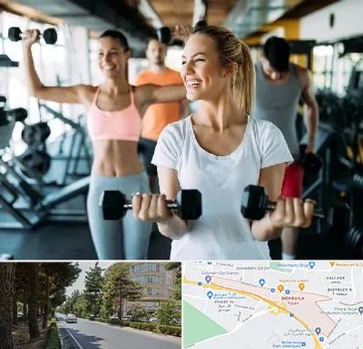 باشگاه بدنسازی بانوان در مهرویلا کرج