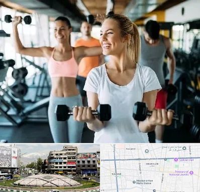 باشگاه بدنسازی بانوان در مرکز تهران