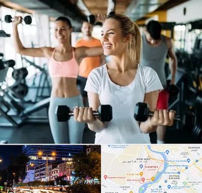 باشگاه بدنسازی بانوان در کیانپارس اهواز