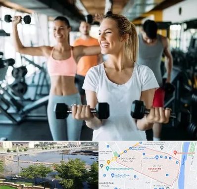 باشگاه بدنسازی بانوان در گلستان اهواز