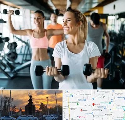 باشگاه بدنسازی بانوان در میدان حر