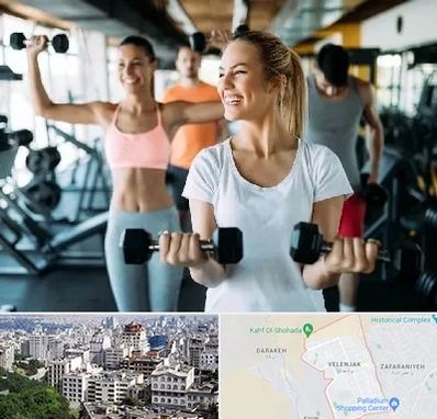 باشگاه بدنسازی بانوان در ولنجک