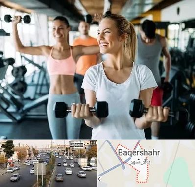 باشگاه بدنسازی بانوان در باقرشهر